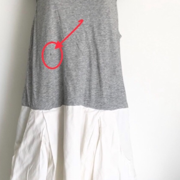 CLU Puffball Balloon Bubble Gray Tank Dress S - Picture 11 of 12